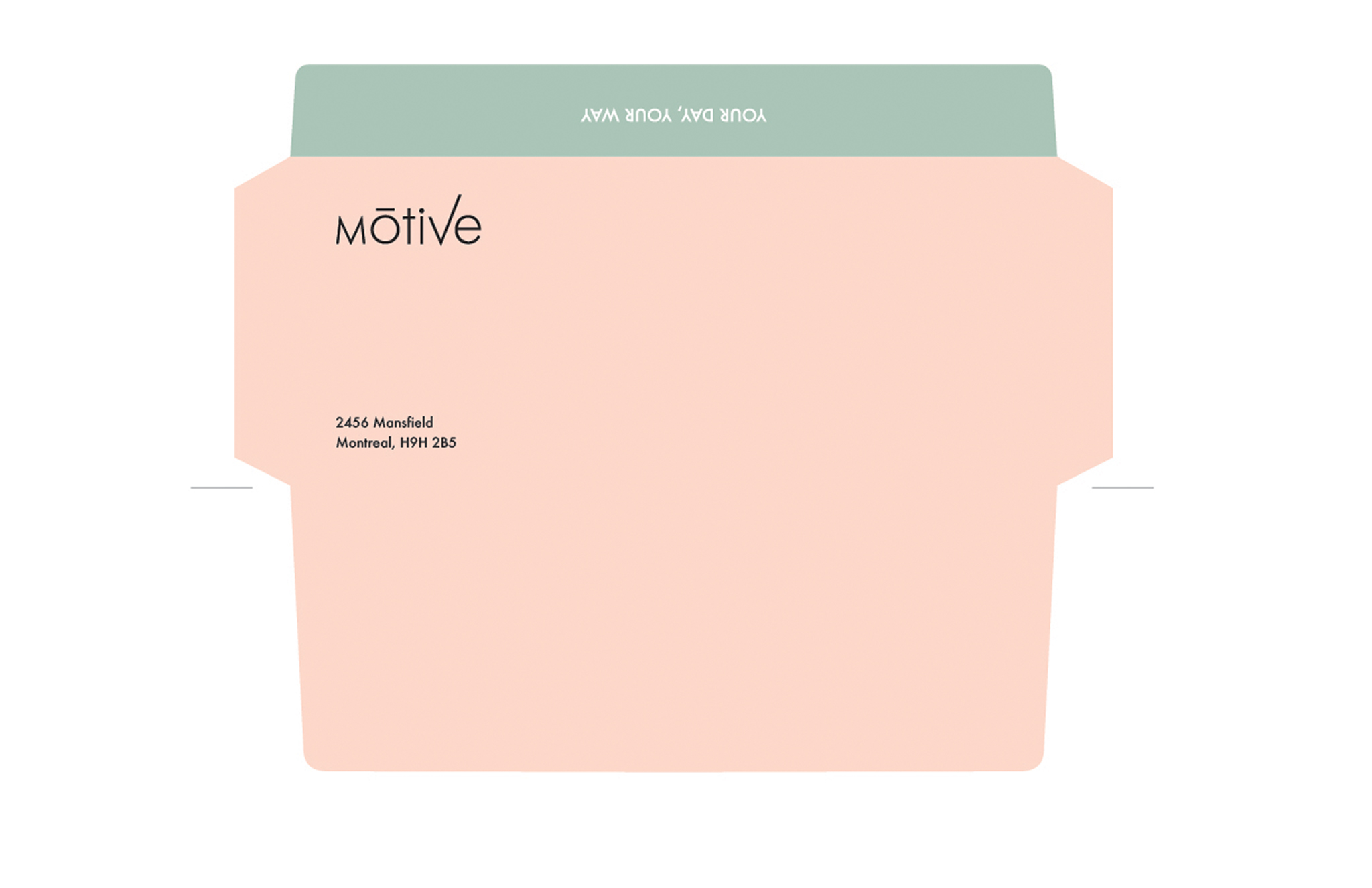 MOTIVE Stationary Set - Envelope