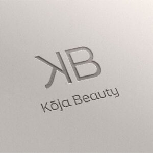 koja beauty logo mockup